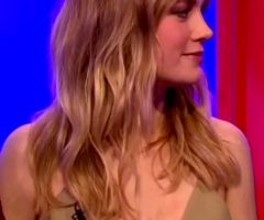 Brie Larson Looking Busty
