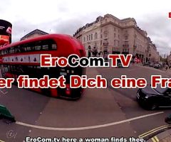 German Sextourist pick up an inked busty british slut for a fuck date