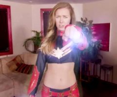 Haley Reed “Captain Marvel” VR Porn Video @VRCosplayX ?