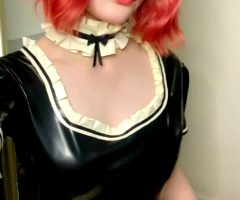 Latex Maid Here To Serve You Master ??