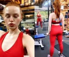 Madelaine Petsch Today’s Workout