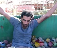 NSFW Graphic. All This Muzlim Hate, Won't Someone "think Of The Children"? Wake Up Stoners!! Demonic Toddler Shooting In Ball Pit In Abandoned Children's Playground