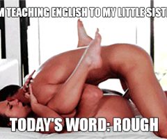today's word: rough