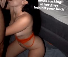 Your GF loves sucking other guys behind your back