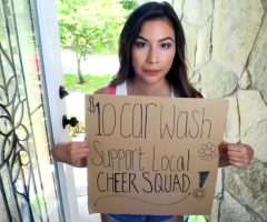 Zaya Cassidy – Teen Spinner’s Wet T-Shirt Car Wash
