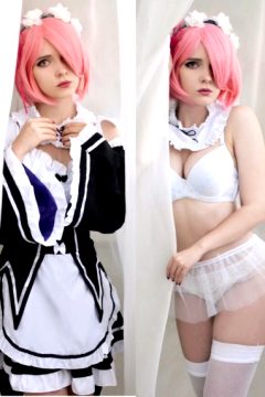 Cosplay Or Lewd? Choose Your Side ~ Ram By Evenink_cosplay