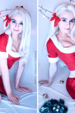 Cute Christmas Ino By Kanra_cosplay