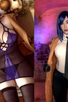 Detective Ito From Tokyo Dark Cosplay & Lingerie Version – By Pia