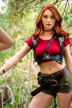 Jumanji, Ruby Roundhouse Cosplay By Lacy Lennon