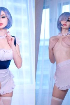 Rem Is Ready For A Service! Which Pic You Like More? 1 Or 2 By Kanra_cosplay