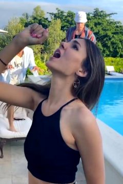 Victoria Justice Is Showing Her Talents.